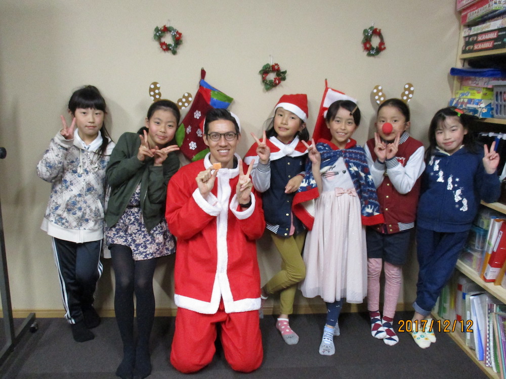 サカイイングリッシュスクール　クリスマス2017（羽島校）