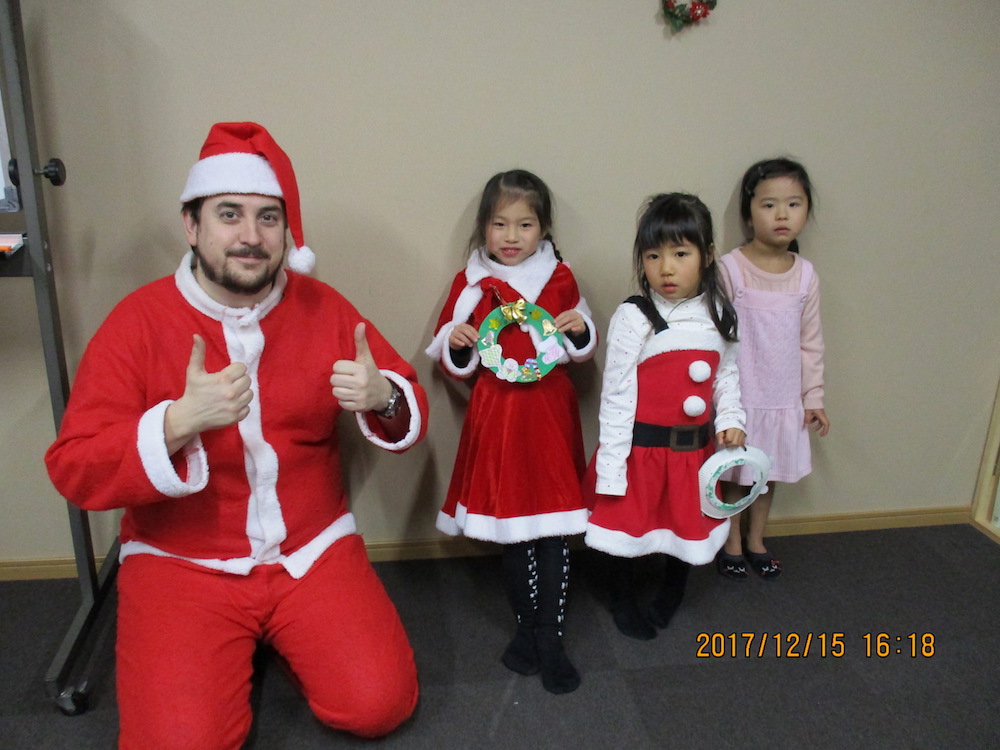 サカイイングリッシュスクール　クリスマス2017（羽島校）